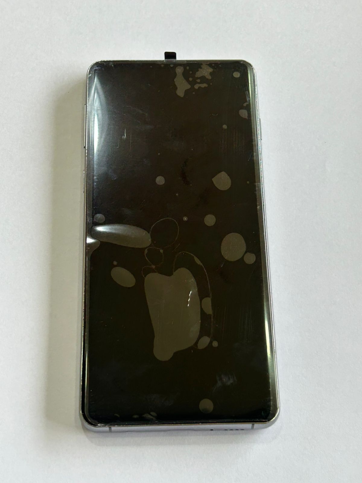 Pantalla Samsung S10 con Marco Negro  Incell no lee Huella 